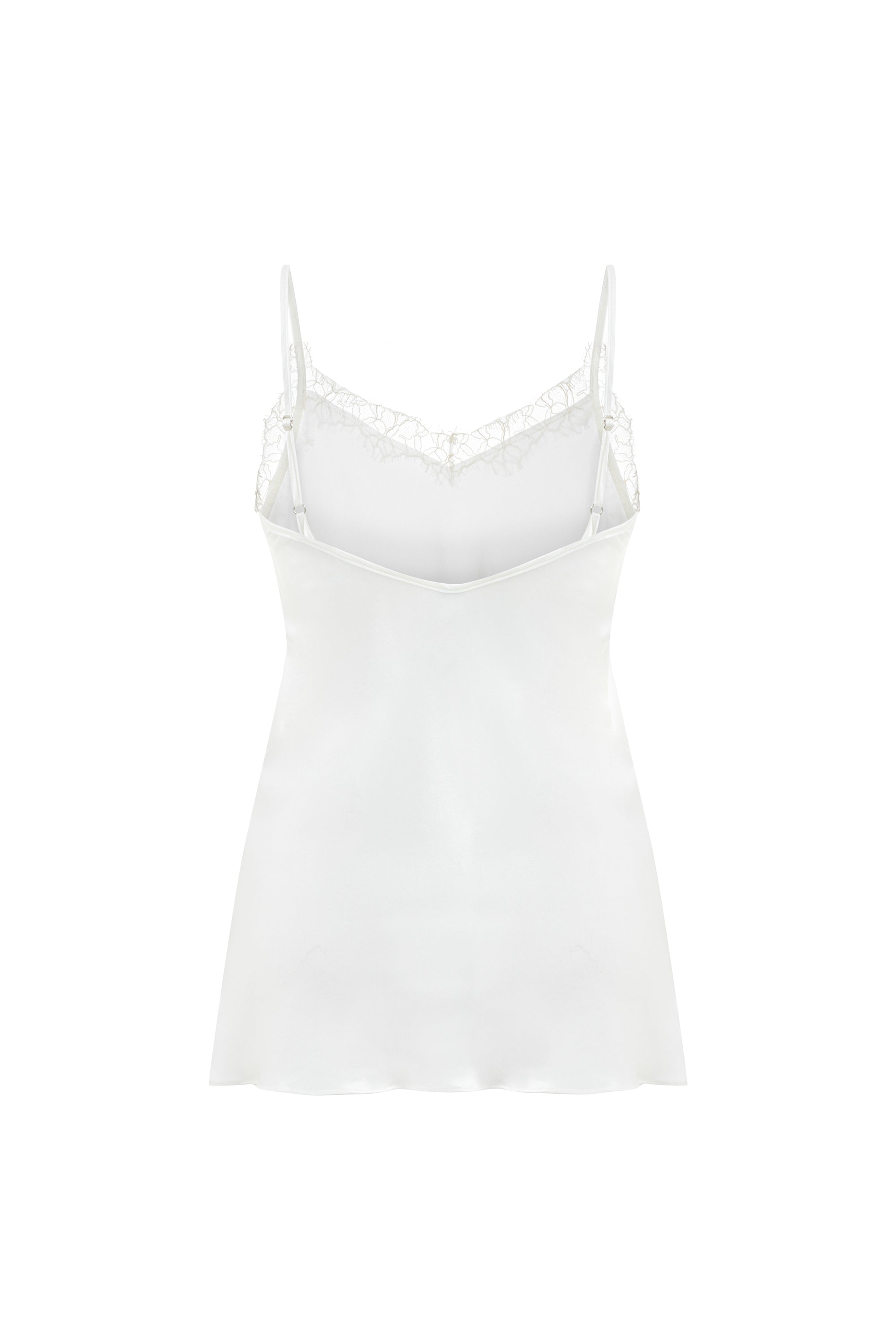 Egeria Silk Top & Shorts White