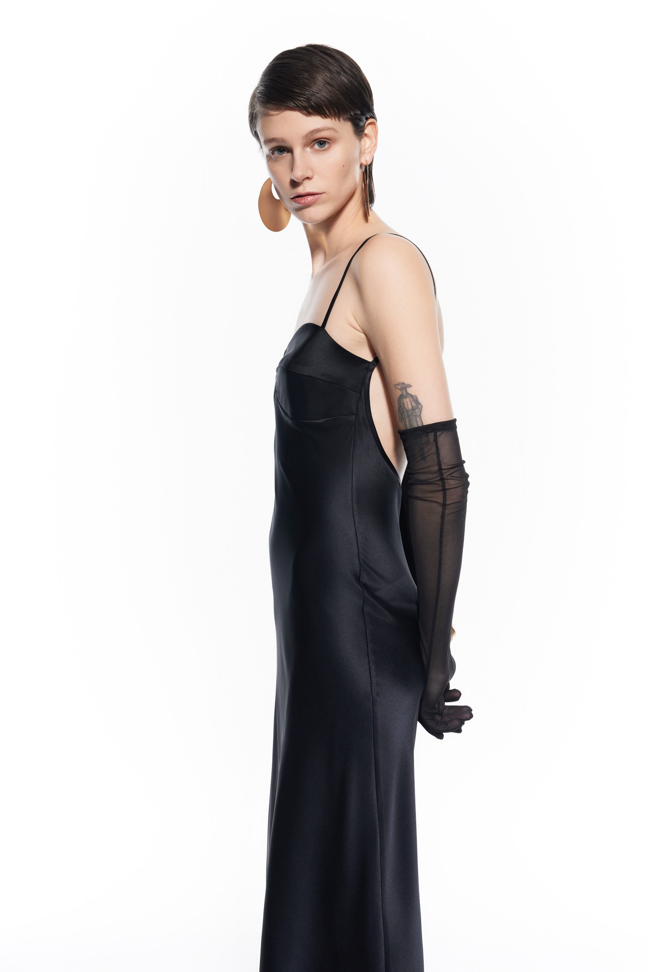 Mers Silk-Tifata Silk Dress-2-Milagron.com