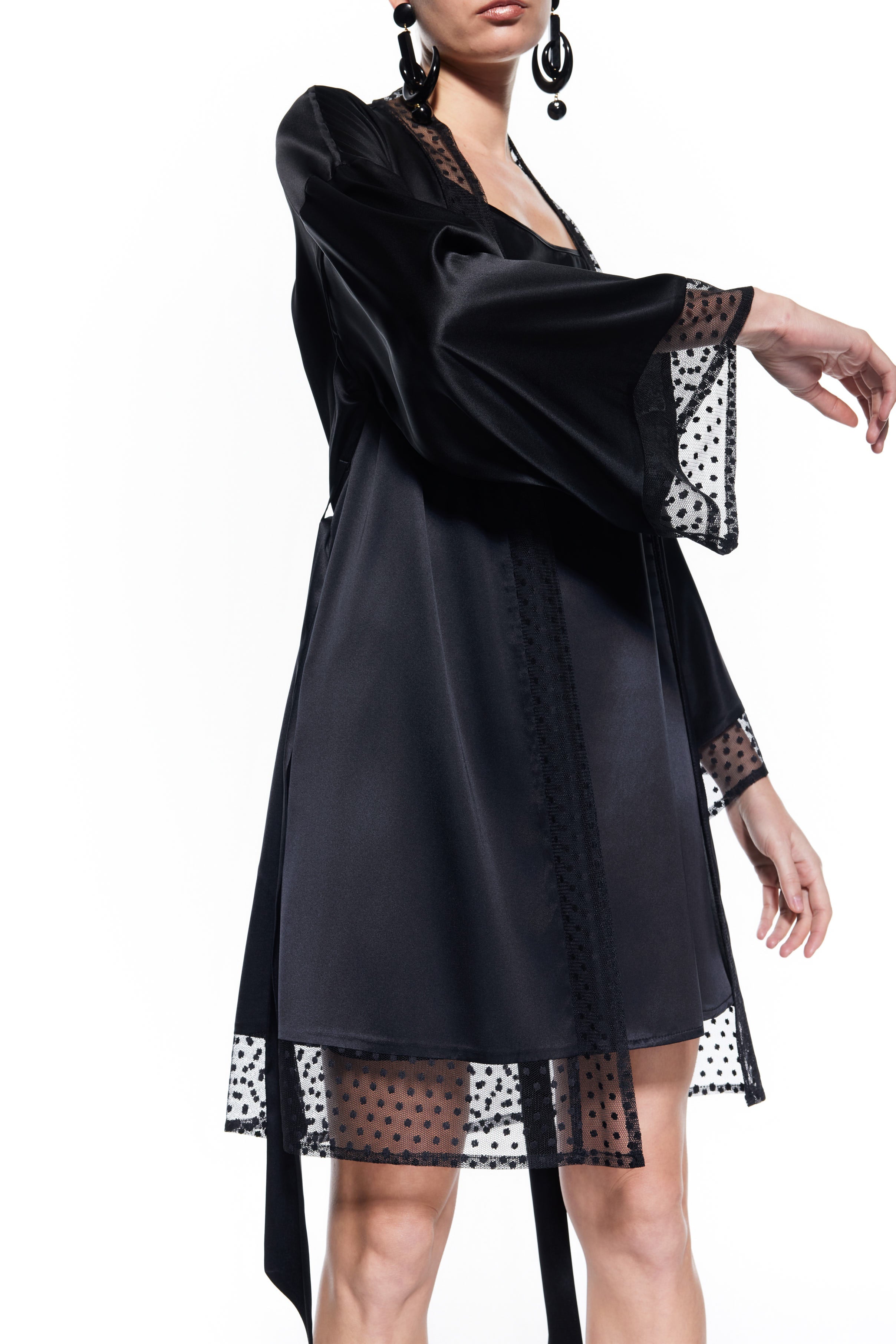 Mers Silk-Trivia Silk Robe-3-Milagron.com