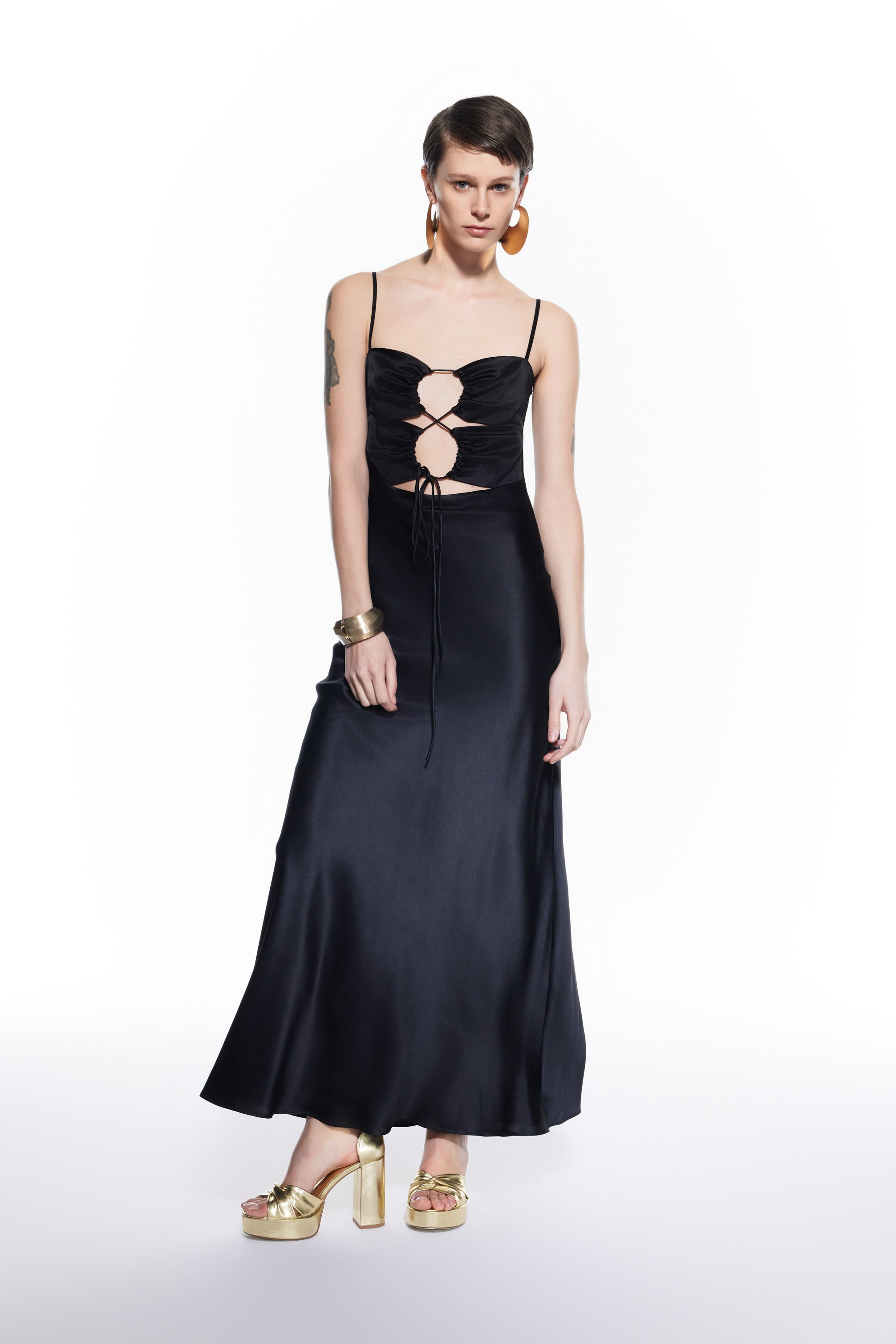 Mers Silk-Zoe Silk Dress-6-Milagron.com