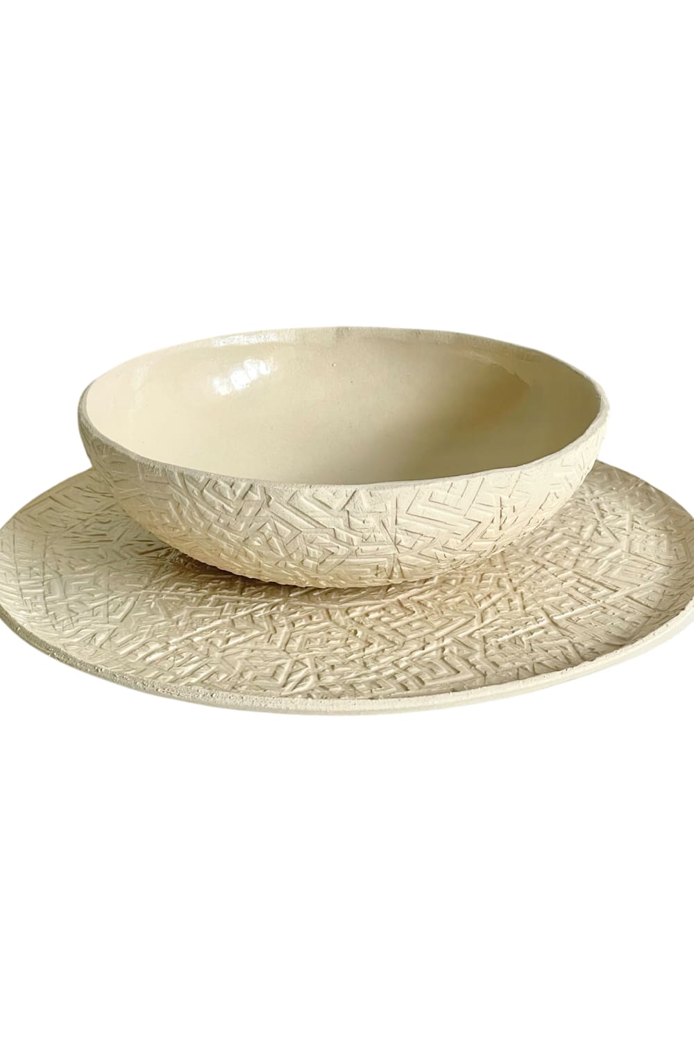 Meru İstanbul-El Yapımı Yemek Tabağı 4'lü-Tabak & Kase-1-Milagron.com