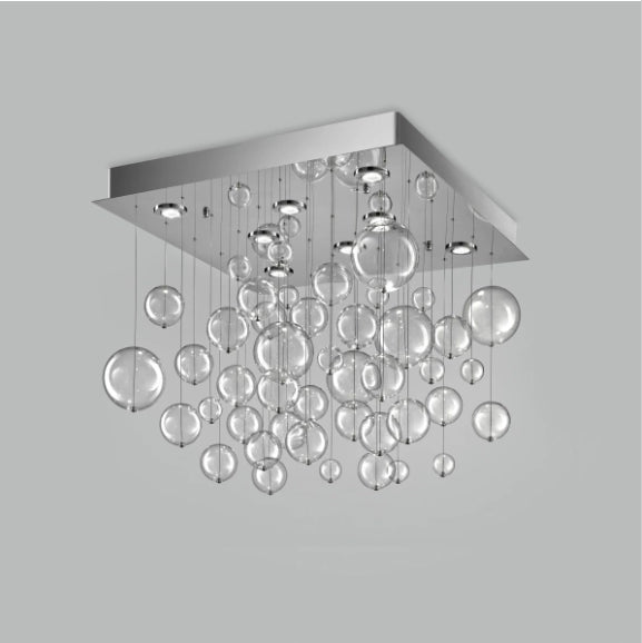 Bolero Plafonyer 8L Kri̇stal-Krom Ø80X70 Cm Gu10 8X50W