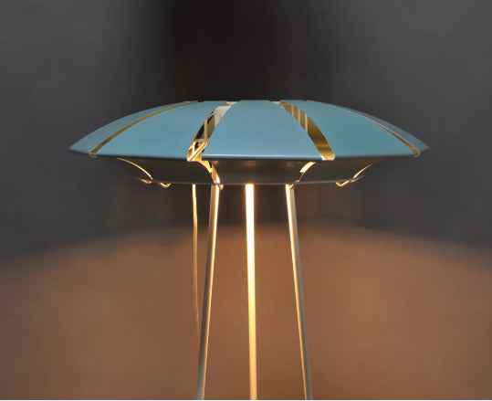 Clovy Lambader 1L Petrol Mavi̇ Ø60X175 Cm Led 1X15W