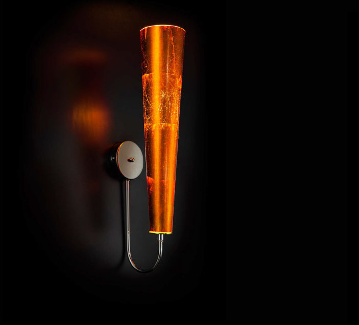 Gold Fire Apli̇k 1L Turuncu Ø11X56 Cm E27 1X100W