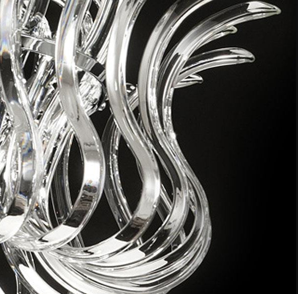 Wave Sarkit 9L Crystal Ø65X140 Cm G9 9X40W