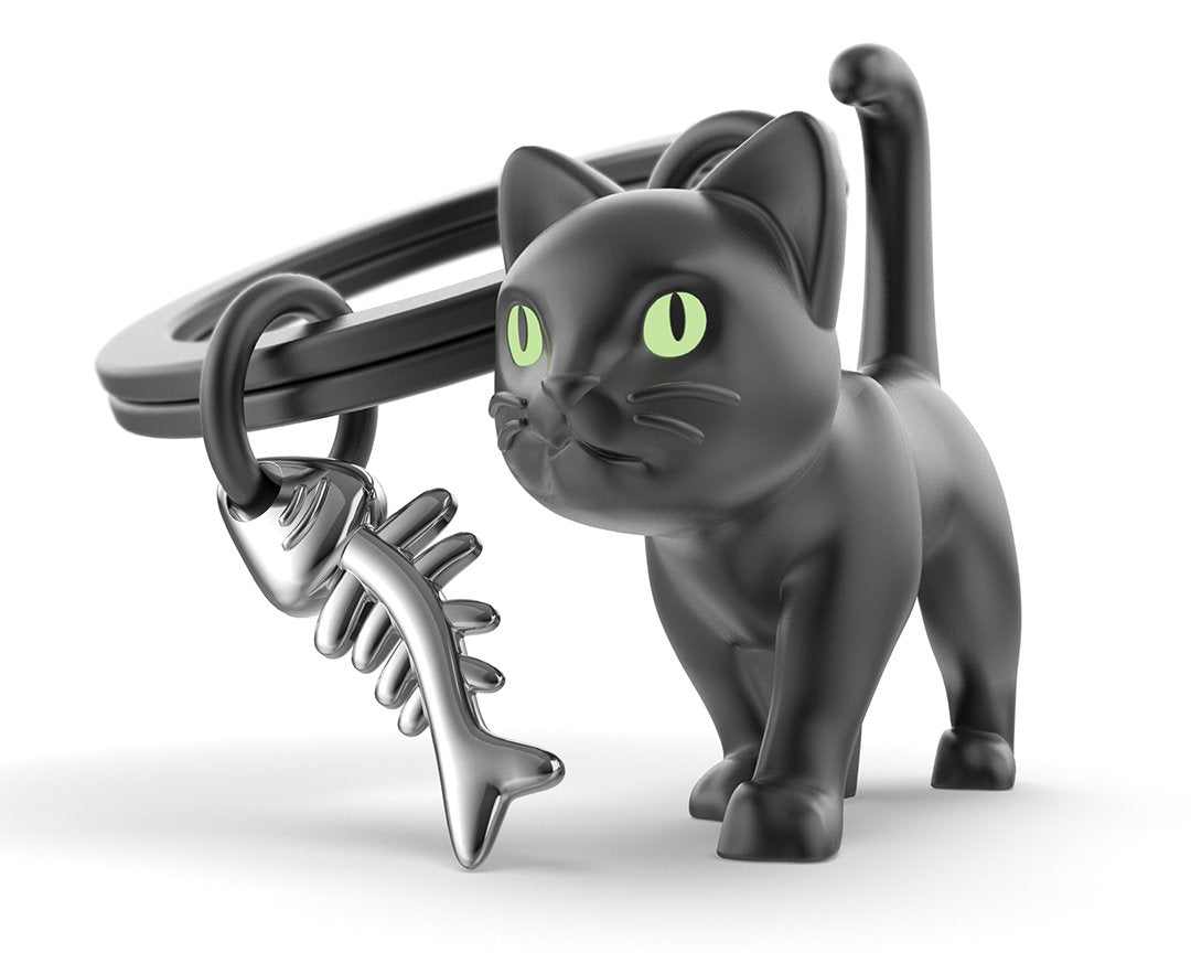 Metalmorphose-Black Cat Anahtarlık-Anahtarlık-1-Milagron.com