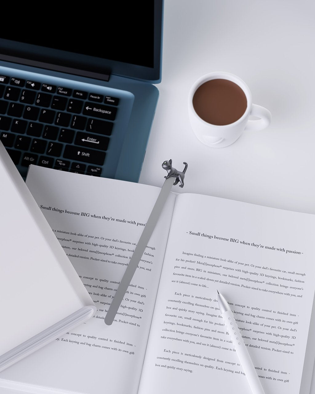 Metalmorphose-Black Cat Kitap Ayracı-Kitap Ayracı-4-Milagron.com