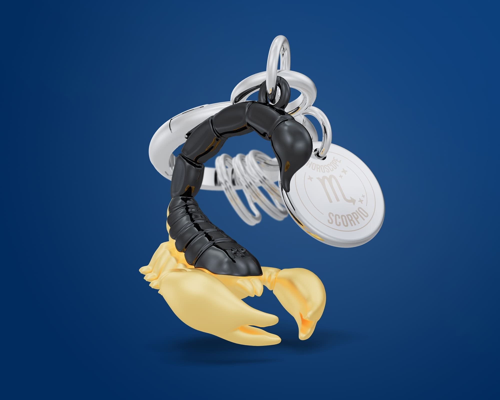 Metalmorphose-Burç Koleksiyonu Akrep Anahtarlık / çanta Aksesuarı-Çanta Aksesuarları-2-Milagron.com