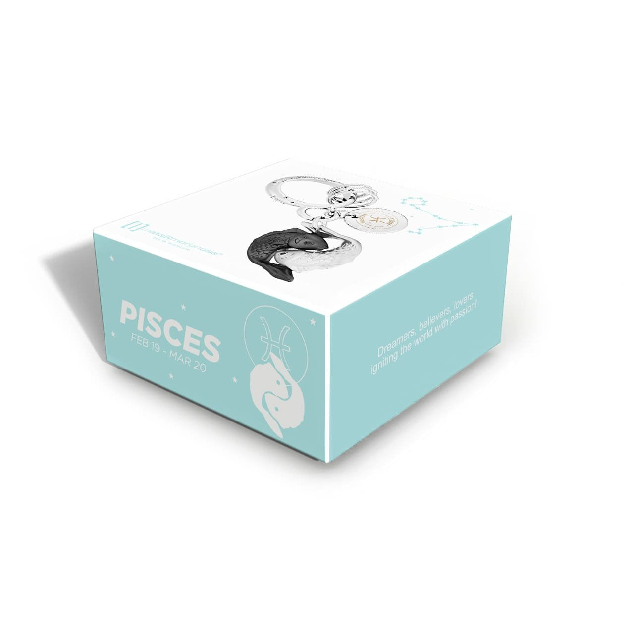 Metalmorphose-Burç Koleksiyonu Balık Anahtarlık / çanta Aksesuarı-Çanta Aksesuarları-3-Milagron.com