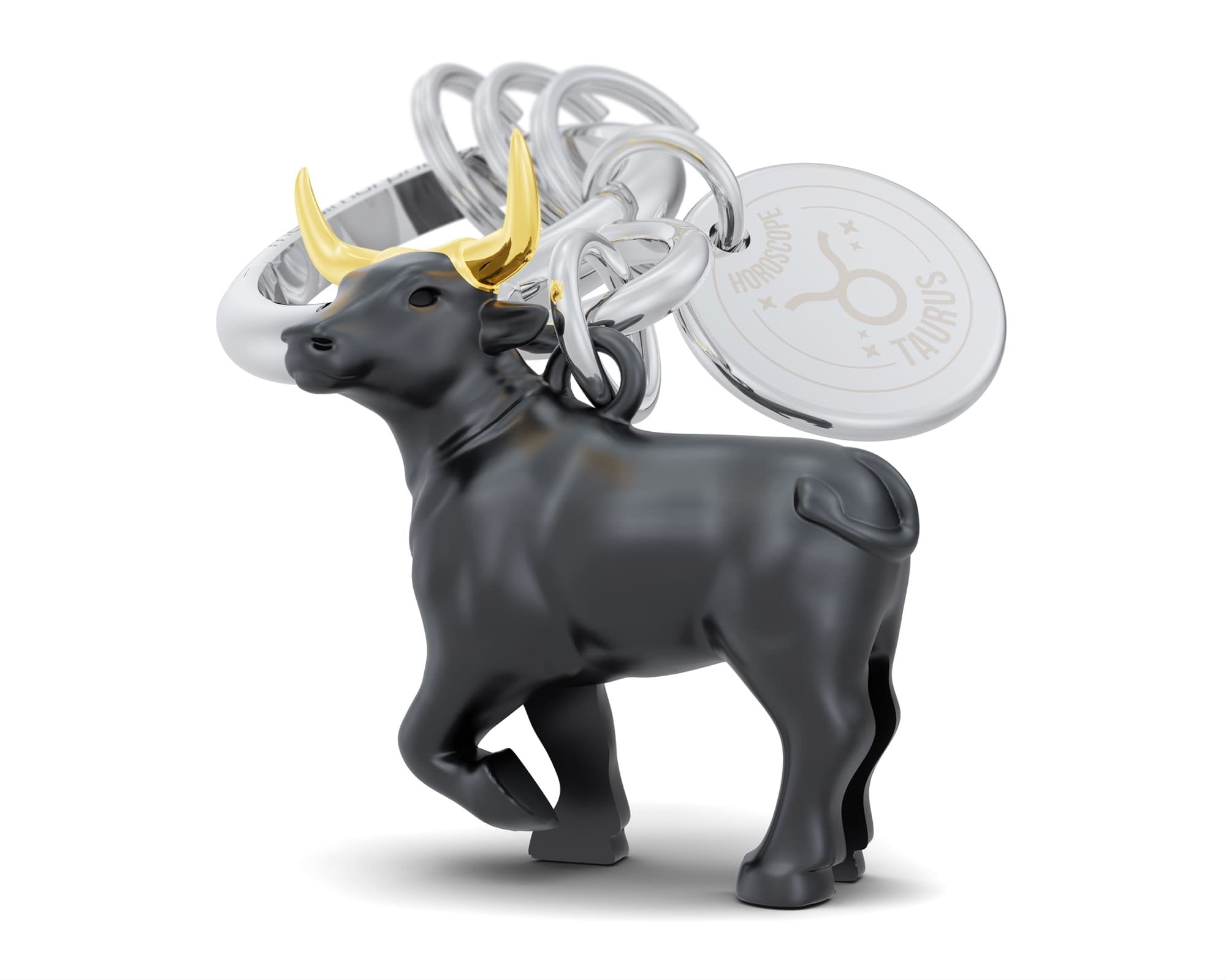 Metalmorphose-Burç Koleksiyonu Boğa Anahtarlık / çanta Aksesuarı-Çanta Aksesuarları-1-Milagron.com