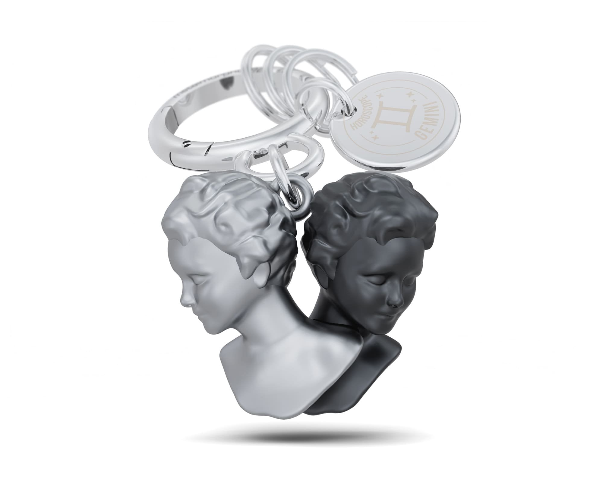 Metalmorphose-Burç Koleksiyonu İkizler Anahtarlık / çanta Aksesuarı-Çanta Aksesuarları-1-Milagron.com