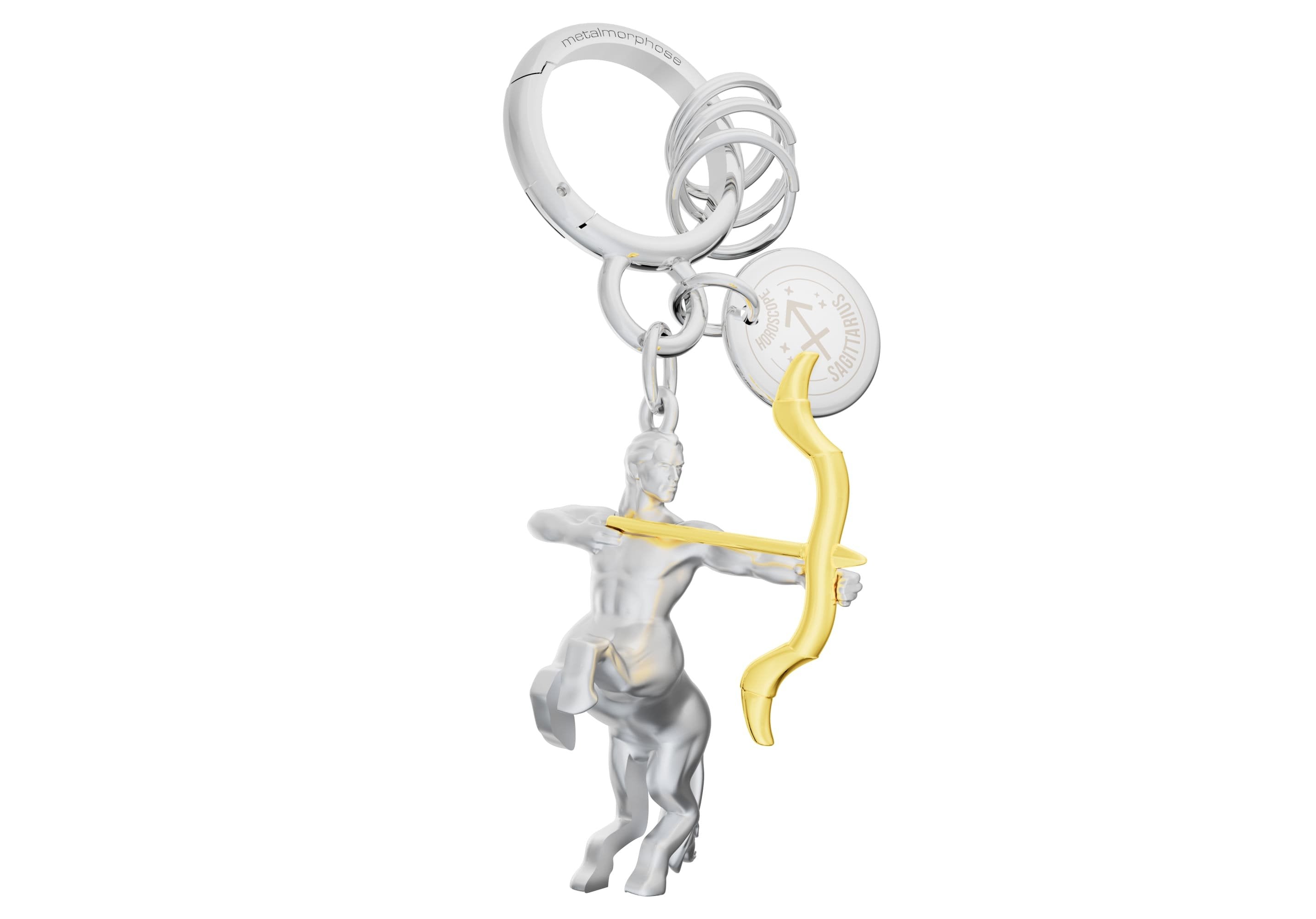 Metalmorphose-Burç Koleksiyonu Yay Anahtarlık / çanta Aksesuarı-Çanta Aksesuarları-4-Milagron.com
