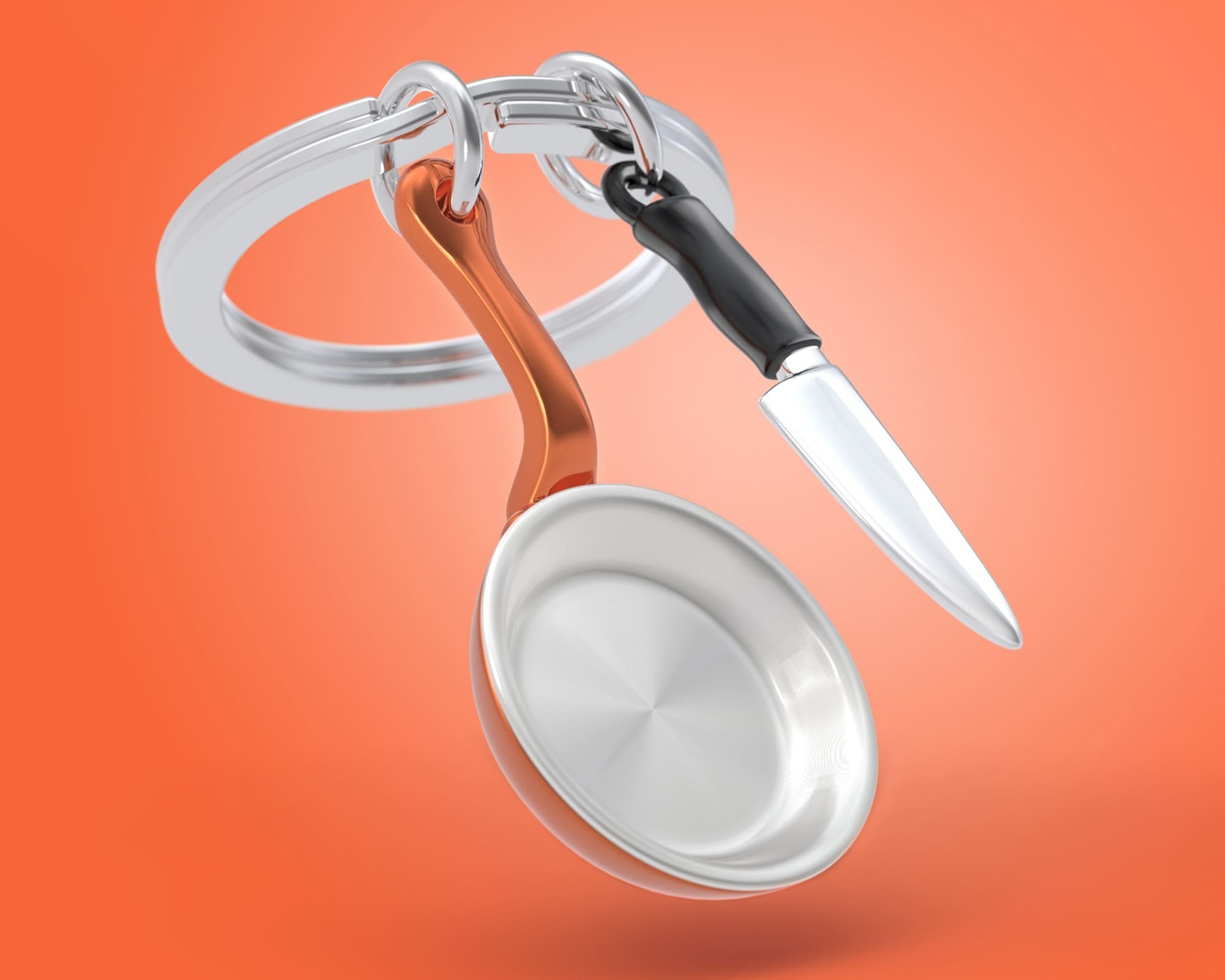 Metalmorphose-Chef De Quisine Anahtarlık-Anahtarlık-2-Milagron.com