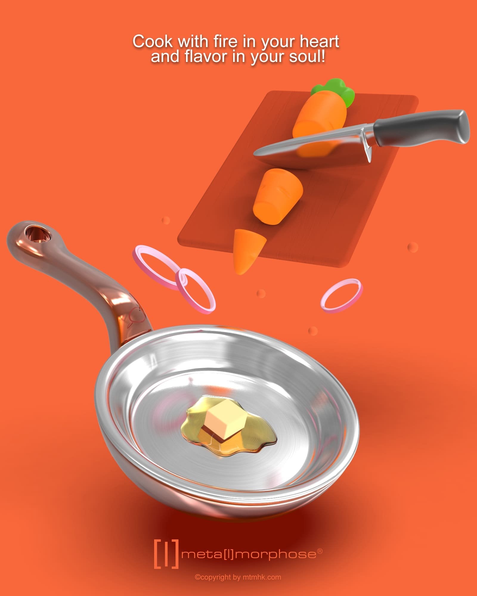 Metalmorphose-Chef De Quisine Anahtarlık-Anahtarlık-4-Milagron.com