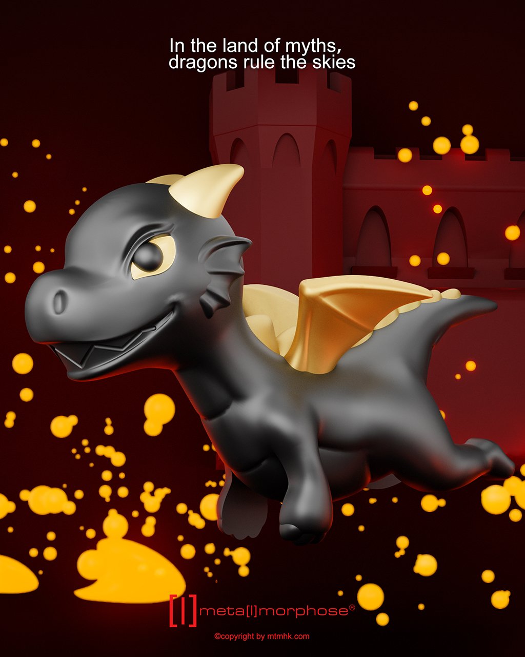 Metalmorphose-Dragon Anahtarlık-Anahtarlık-5-Milagron.com