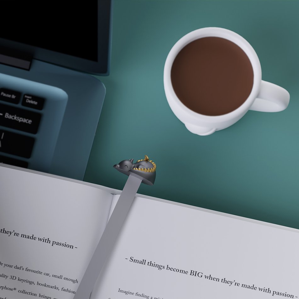 Metalmorphose-Dragon Kitap Ayracı-Kitap Ayracı-4-Milagron.com