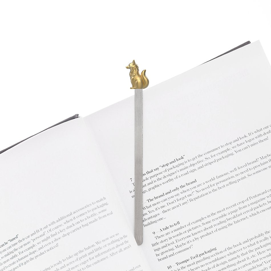 Metalmorphose-Fox Kitap Ayracı-Kitap Ayracı-3-Milagron.com