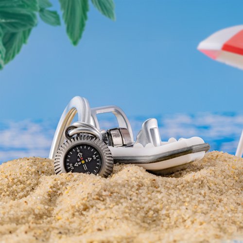 Metalmorphose-Kauçuk Motorboat Anahtarlık-Anahtarlık-6-Milagron.com