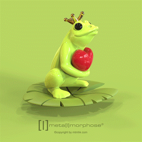 Metalmorphose-Kurbağa Prens Anahtarlık Mtm217 01-Anahtarlık-2-Milagron.com