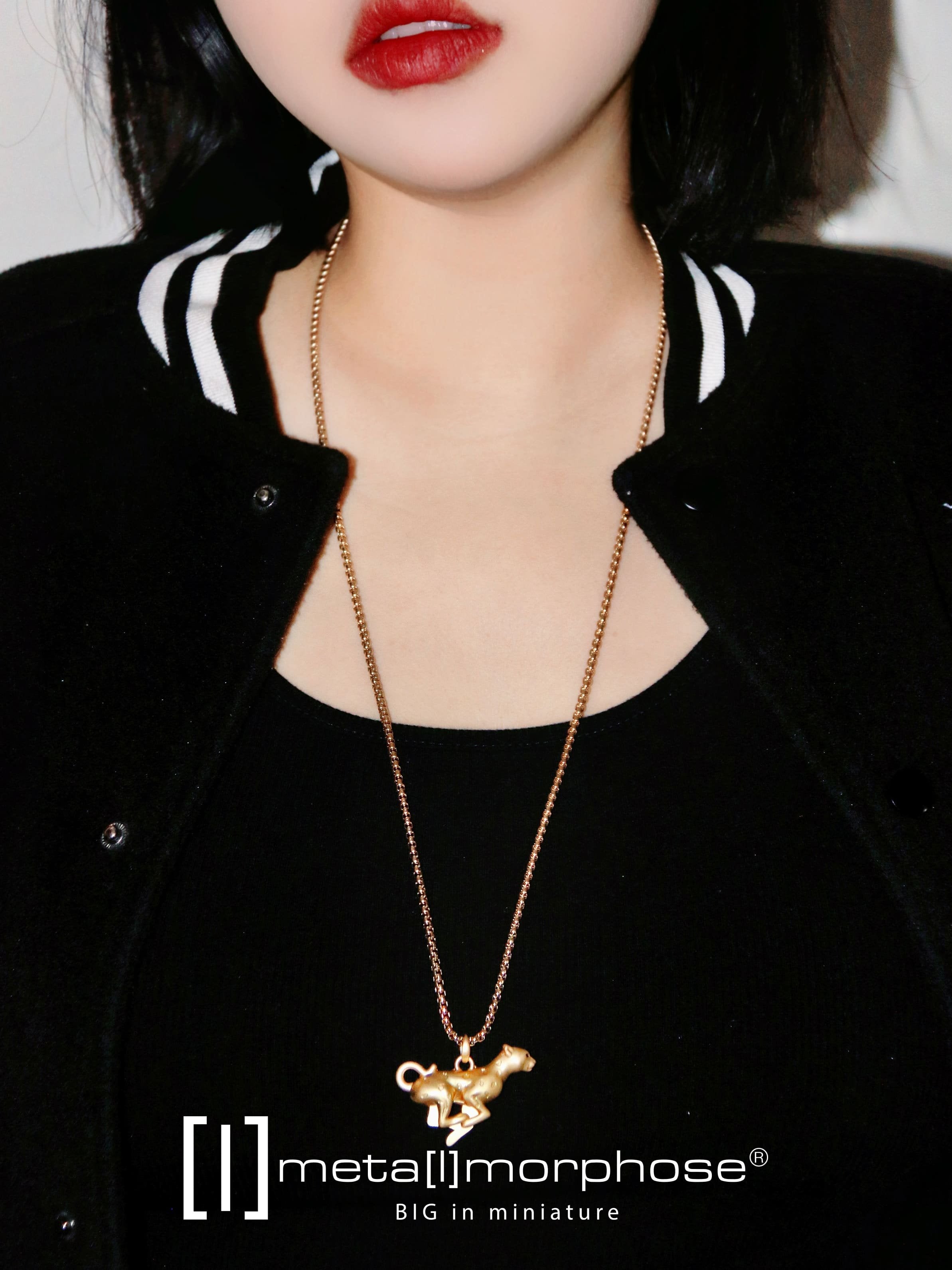 Metalmorphose-Leopar Kolye-Kolye-7-Milagron.com