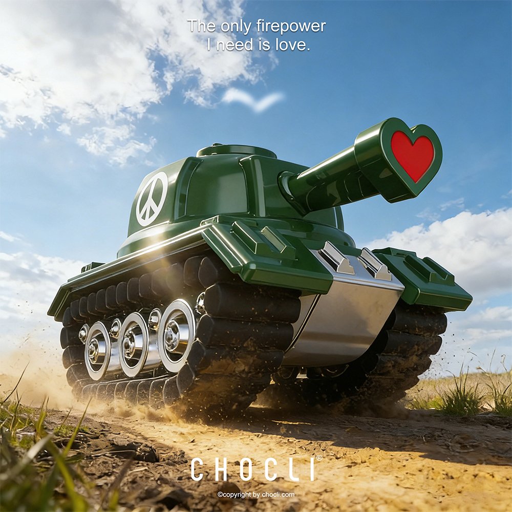 Metalmorphose Barış Tankı Anahtarlık