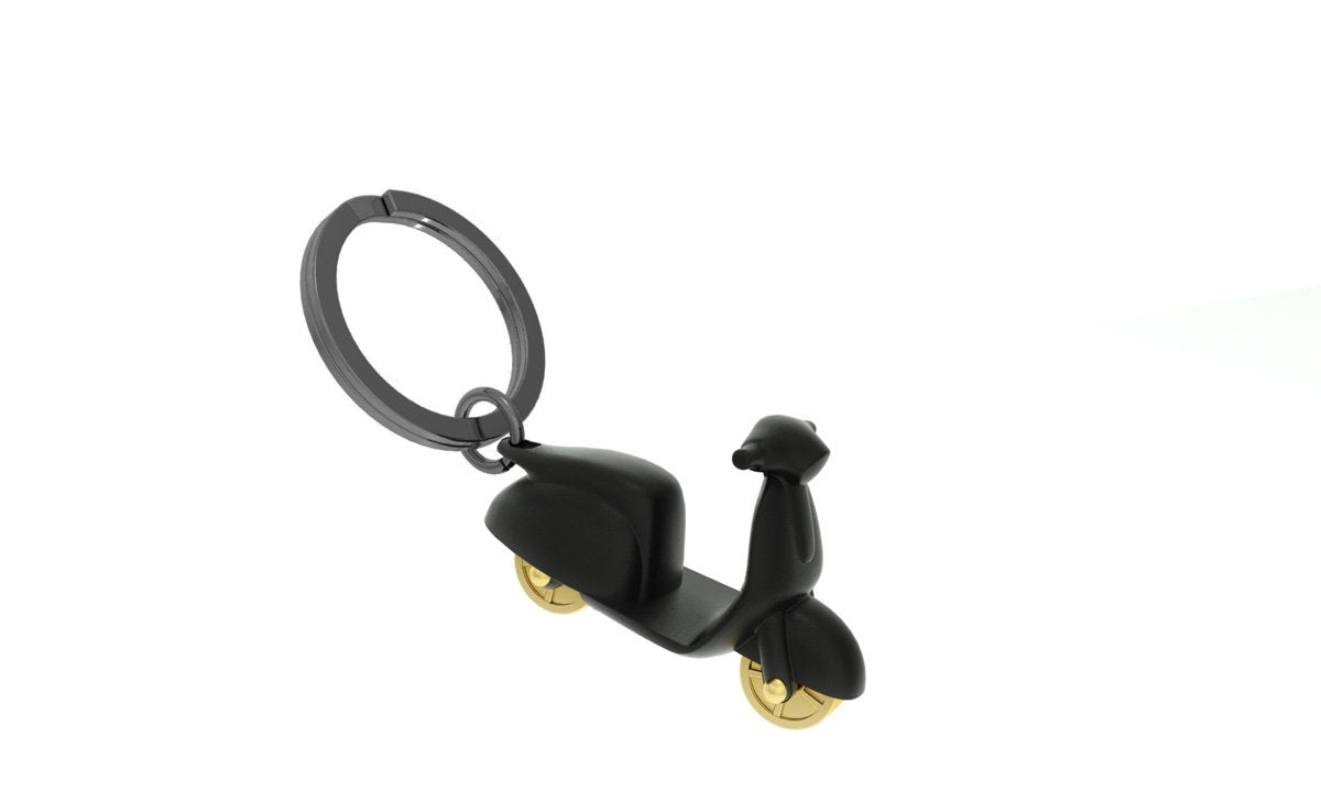 Metalmorphose-Scooter Anahtarlık Siyah-Anahtarlık-6-Milagron.com