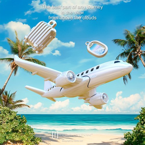 Metalmorphose-Seyahat Aşığı Anahtarlık-Anahtarlık-4-Milagron.com