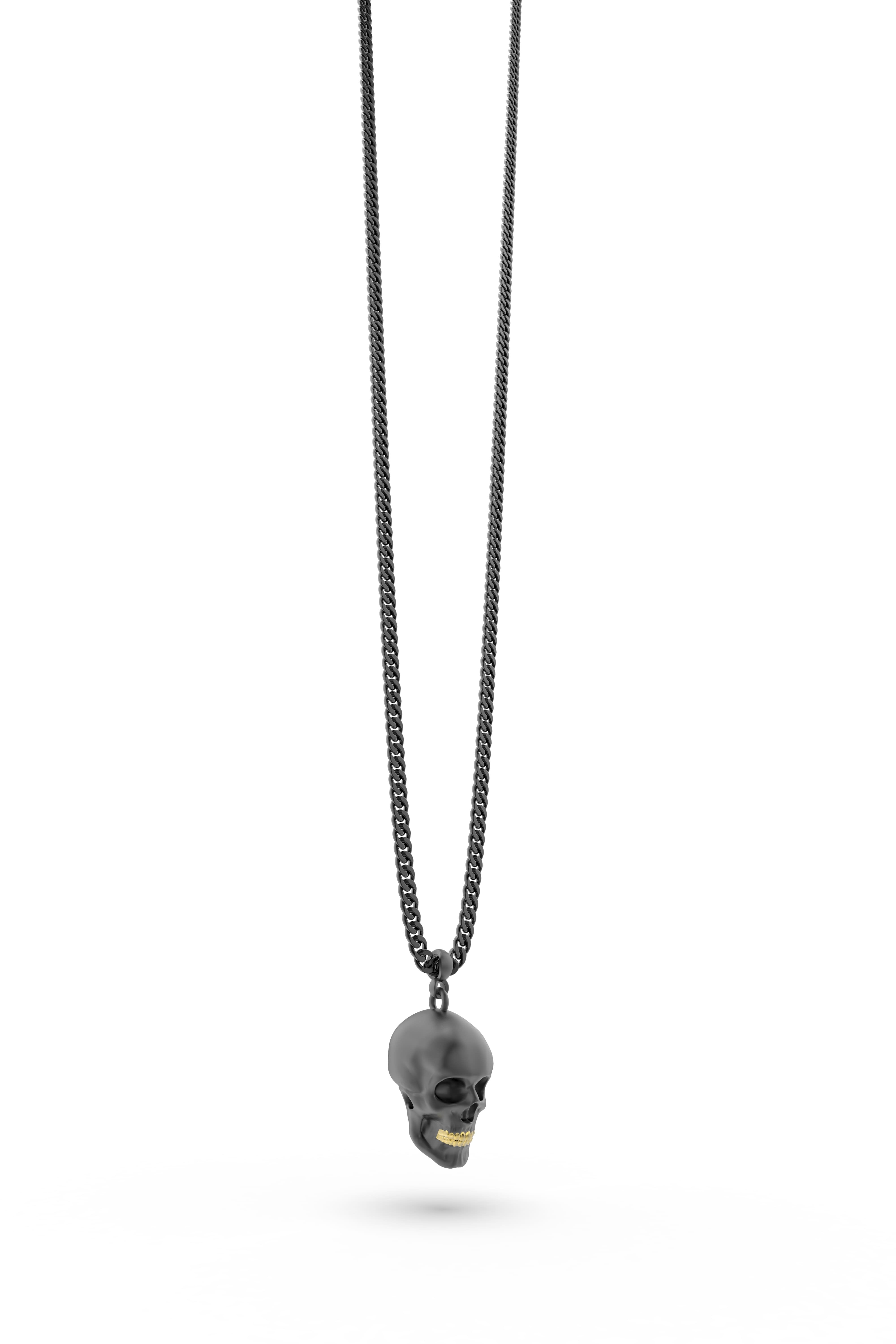 Metalmorphose-Skull Kolye-Kolye-3-Milagron.com