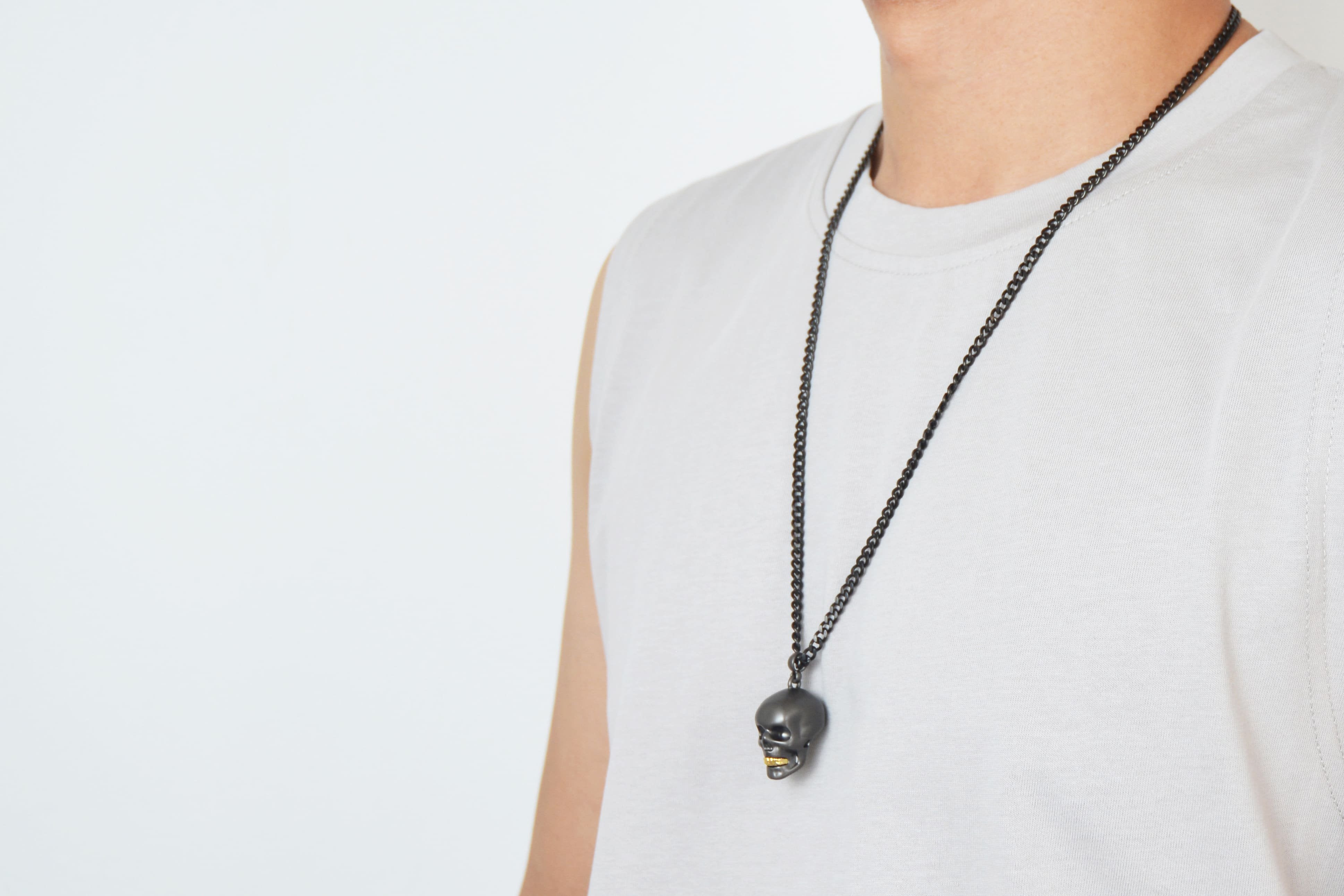 Metalmorphose-Skull Kolye-Kolye-5-Milagron.com