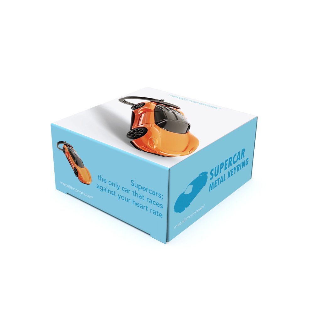Metalmorphose-Supercar Anahtarlık Turuncu-Anahtarlık-3-Milagron.com