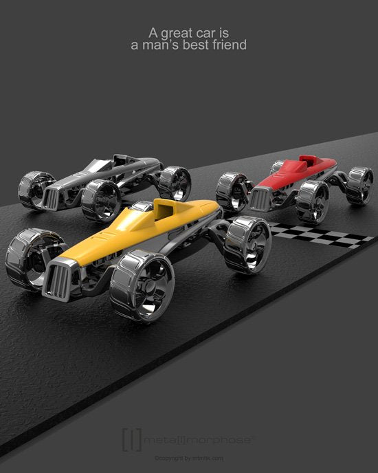 Metalmorphose-Yarış Arabası Kırmızı-Anahtarlık-5-Milagron.com