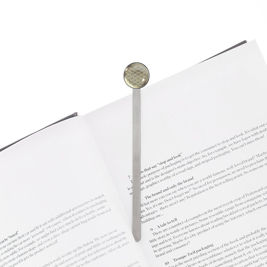 Metalmorphose-Yaşam çiçeği Kitap Ayracı-Kitap Ayracı-3-Milagron.com