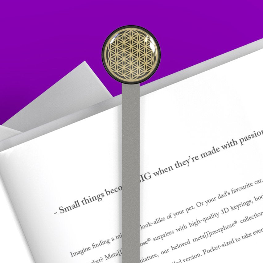 Metalmorphose-Yaşam çiçeği Kitap Ayracı-Kitap Ayracı-7-Milagron.com