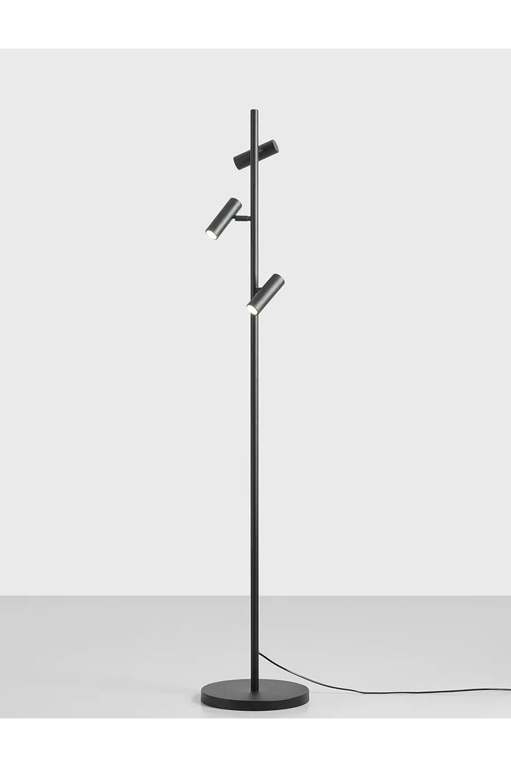 Metanoya Lighting-Crest Lambader - Siyah-Lambader-1-Milagron.com