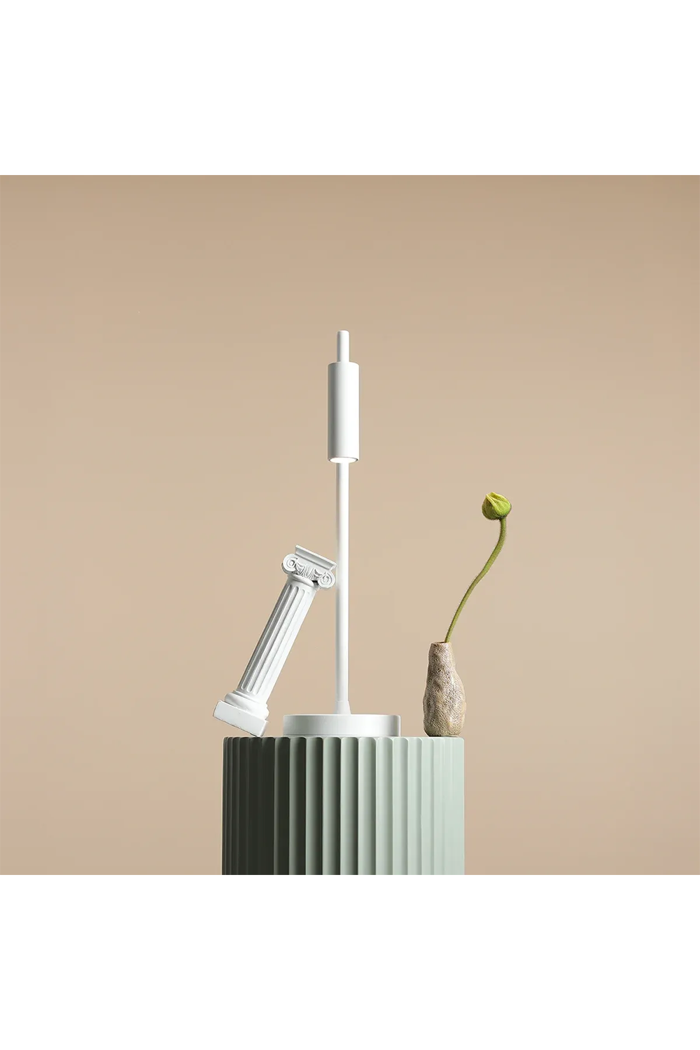 Metanoya Lighting-Crest Masa Lambası - Beyaz-Masa Lambası-3-Milagron.com