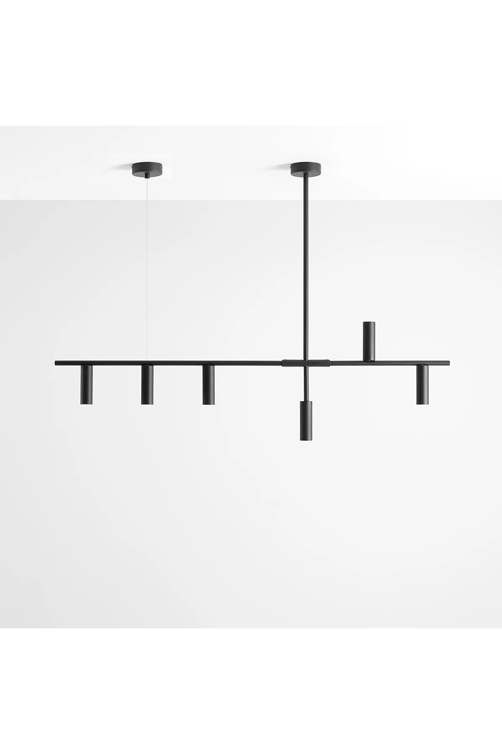 Metanoya Lighting-Crest Sarkıt - Siyah-Avize-1-Milagron.com