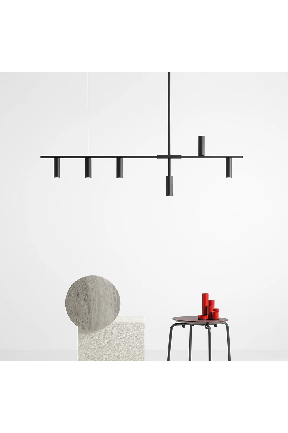 Metanoya Lighting-Crest Sarkıt - Siyah-Avize-2-Milagron.com