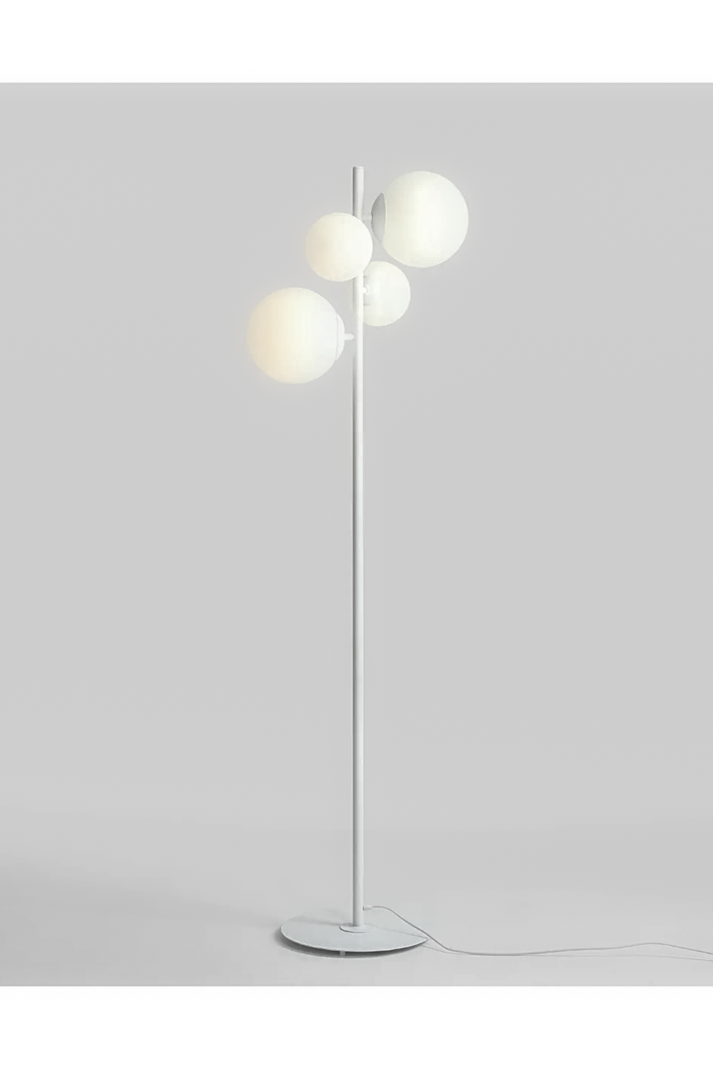 Metanoya Lighting-Floral Lambader - Beyaz-Lambader-1-Milagron.com