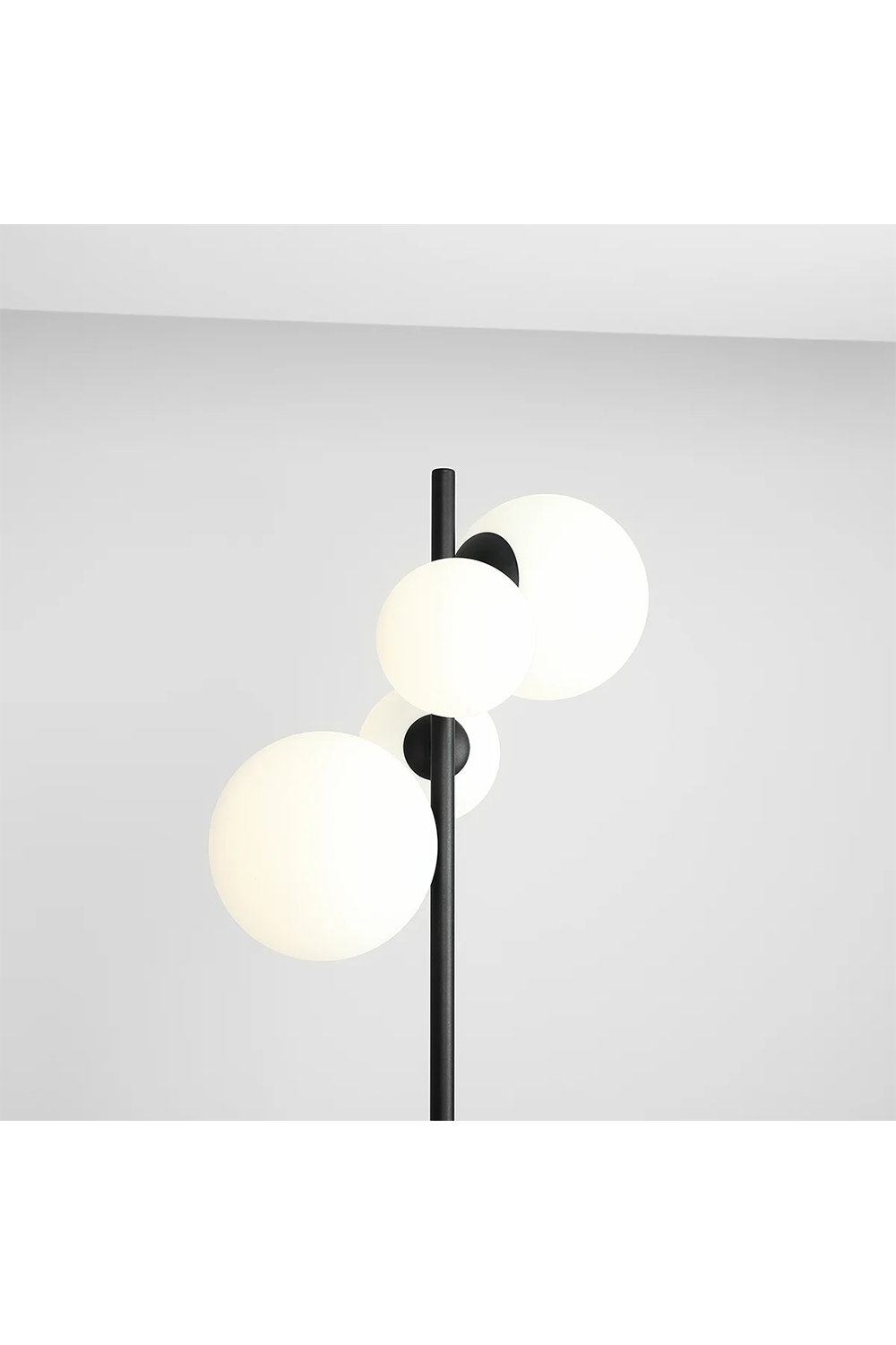 Metanoya Lighting-Floral Lambader - Siyah-Lambader-2-Milagron.com