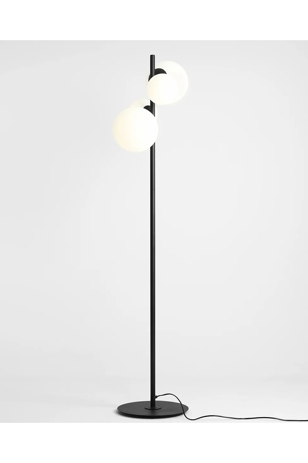 Metanoya Lighting-Floral Lambader - Siyah-Lambader-4-Milagron.com