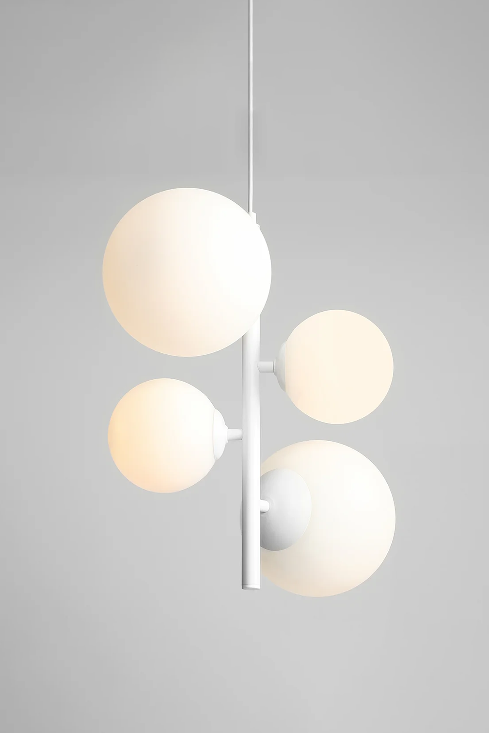 Metanoya Lighting-Floral Sarkıt - Beyaz-Avize-1-Milagron.com