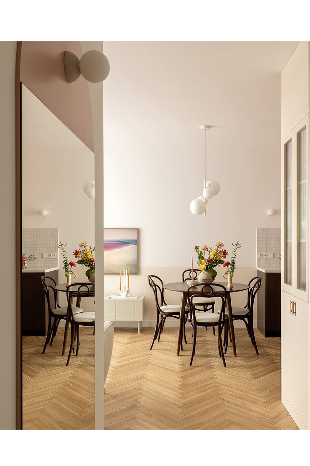 Metanoya Lighting-Floral Sarkıt - Beyaz-Avize-7-Milagron.com