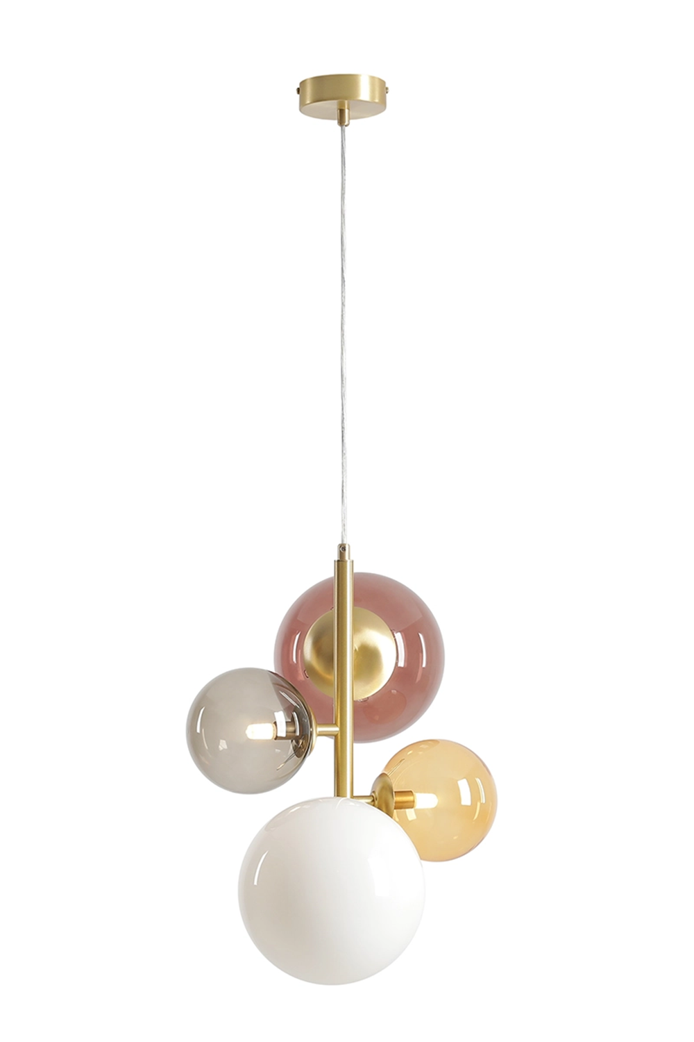 Metanoya Lighting-Floral Sarkıt - Multicolour-Avize-3-Milagron.com