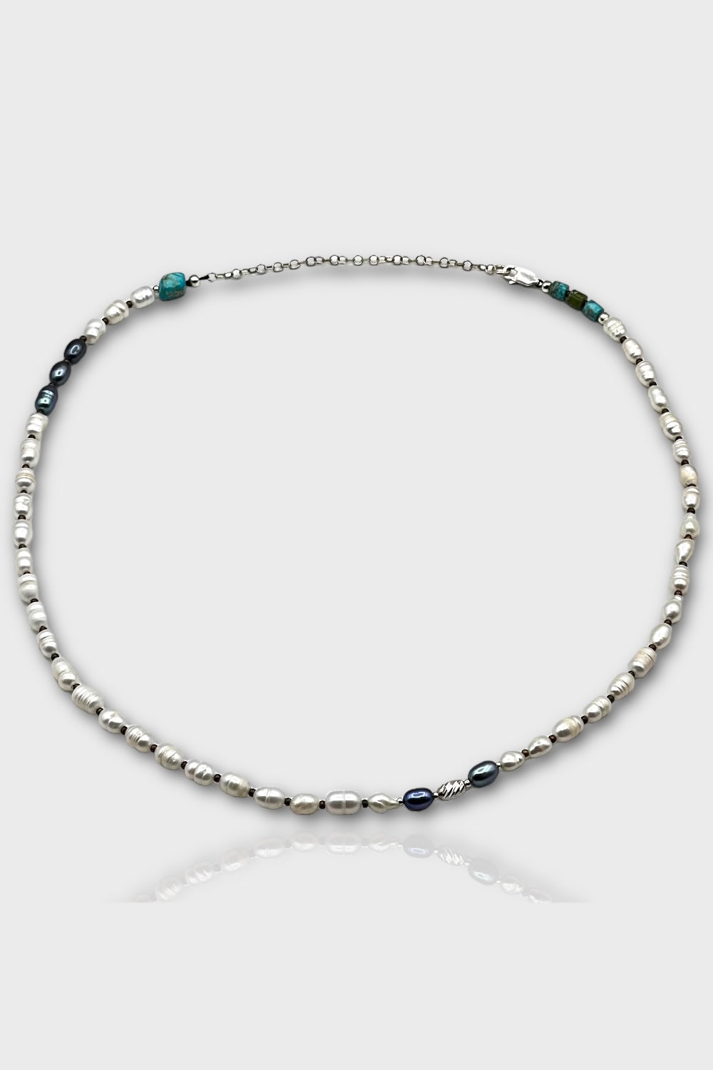 Mey Atelier-Royal White – Unisex İnci Kolye-Kolye-1-Milagron.com