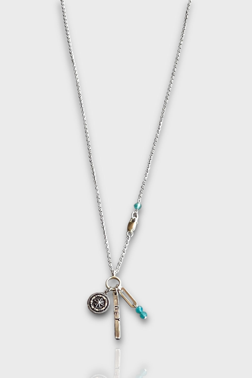 Mey Atelier-Silver Compassion – Gümüş Erkek Kolye-Kolye-1-Milagron.com