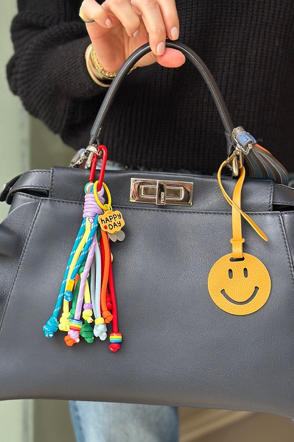 Meyfar-Rainbow Tassel Charm-Çanta Aksesuarları-2-Milagron.com