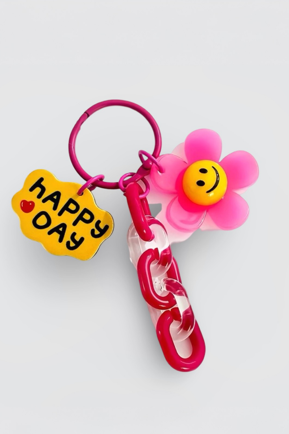Meyfar-Red Happy Vibes Charm-Çanta Aksesuarları-1-Milagron.com