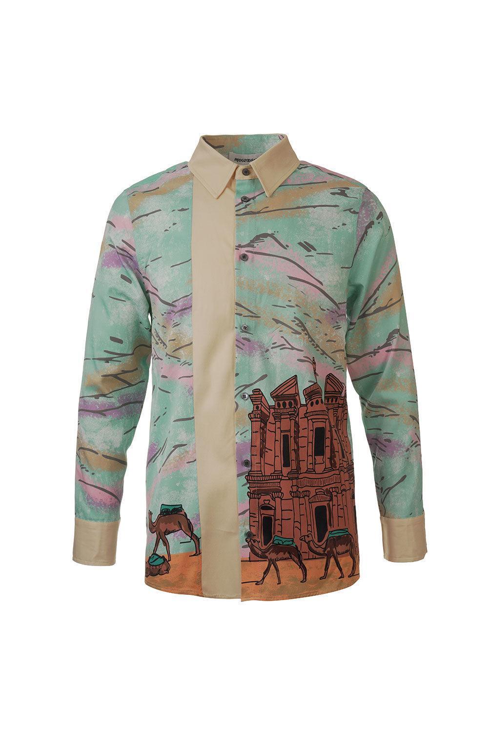 Midground-7 WONDERS - Drop #M061 Shirt-Gömlek-1-Milagron.com