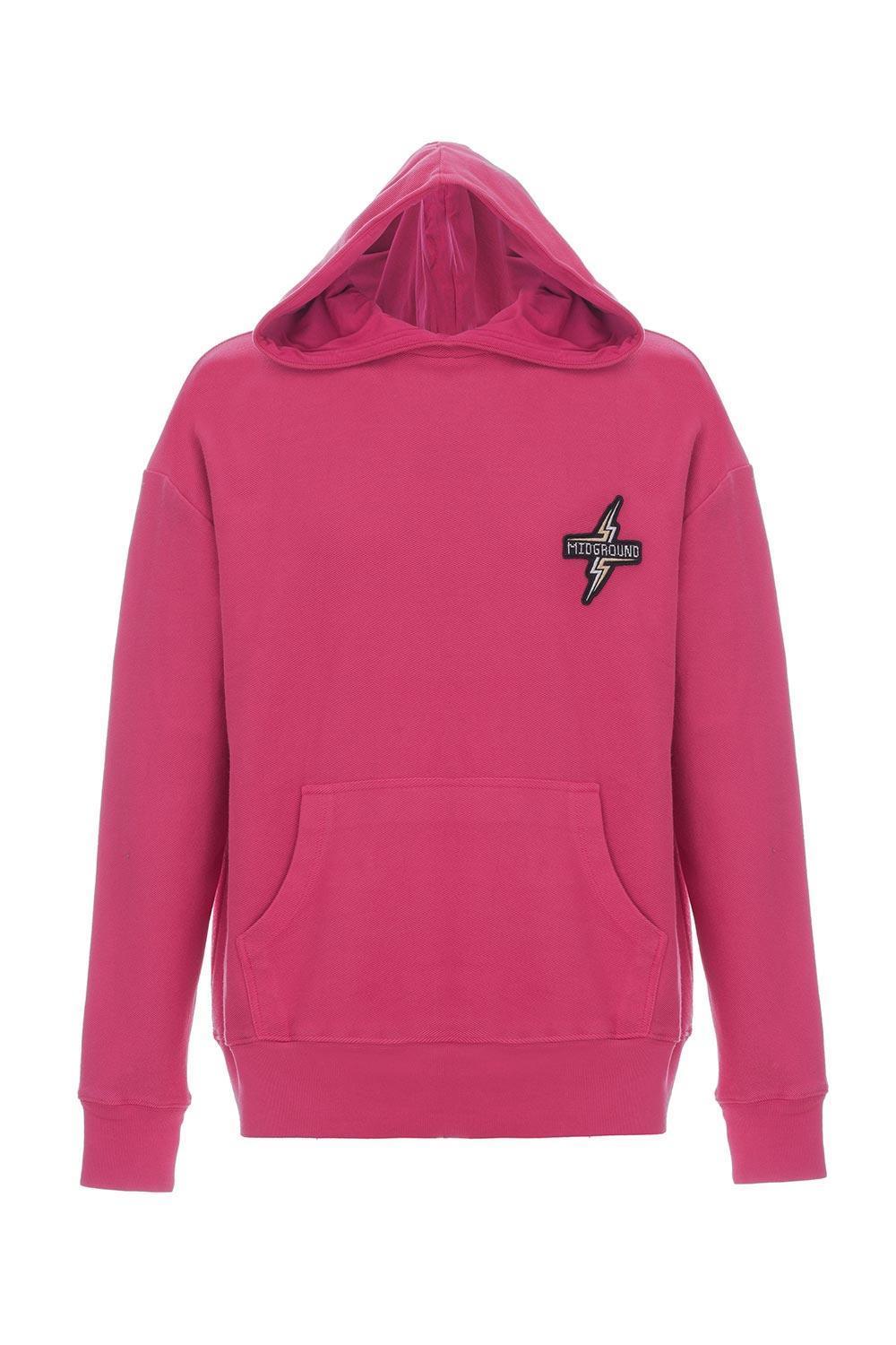 Midground-Basic Armalı Hoodie-Sweatshirts & Hoodies-1-Milagron.com