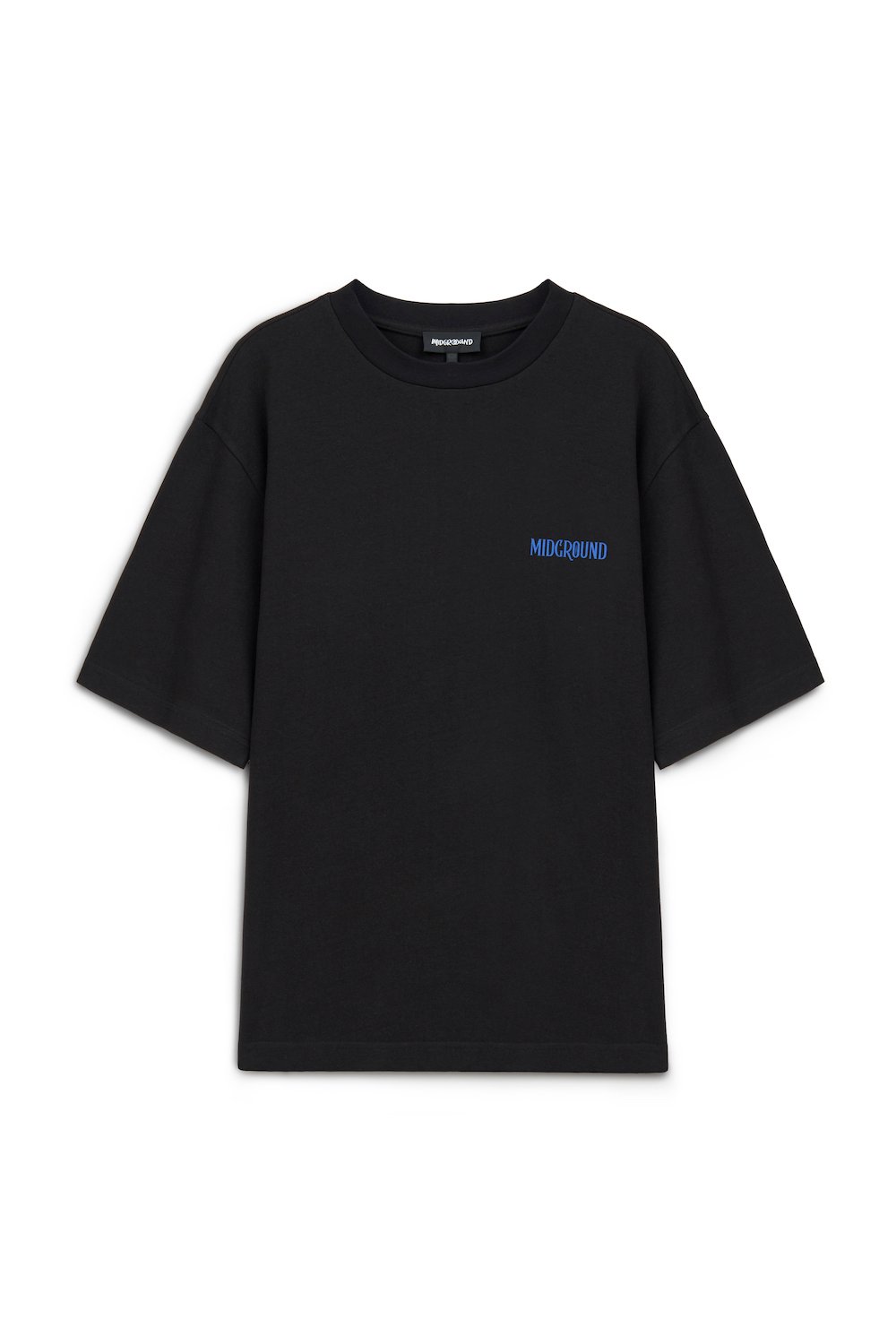 Midground-Baskı Detaylı T-shirt-T-Shirts-1-Milagron.com